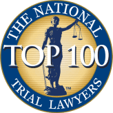 Logo de National Trial Lawyers Top 100.