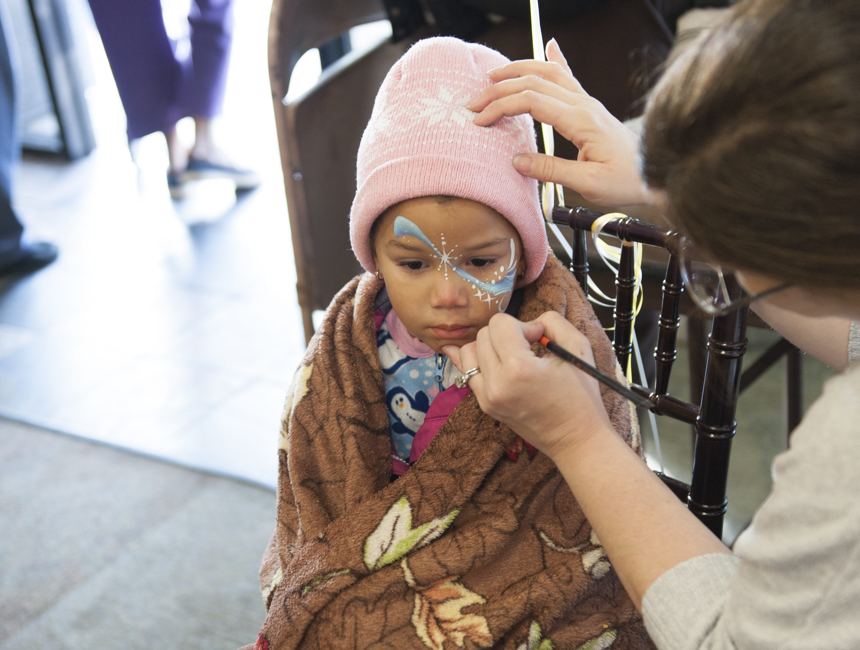 Facepainting at Annual Day of Kindness 2017