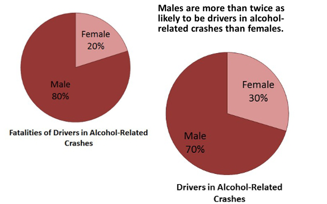 Alcohol-Related Fatalities by Gender
