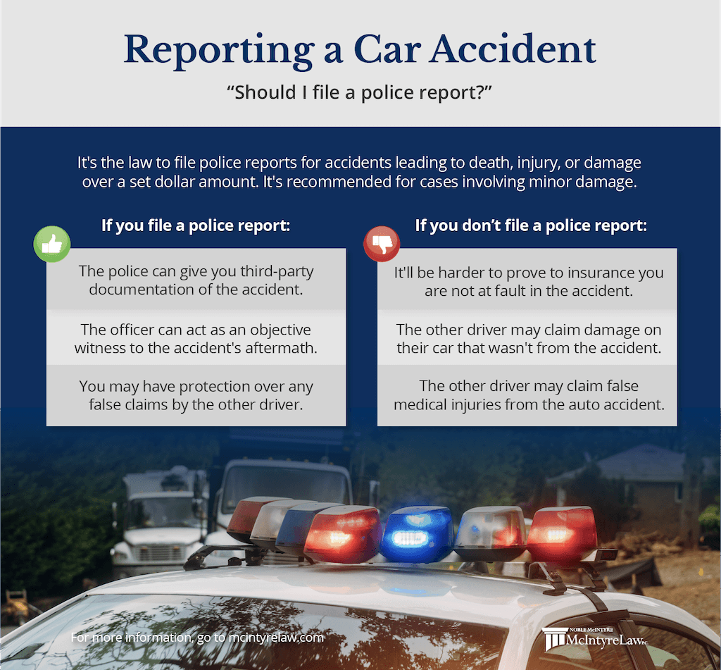 How to Report a Car Accident to the Police - McIntyre Law P.C.