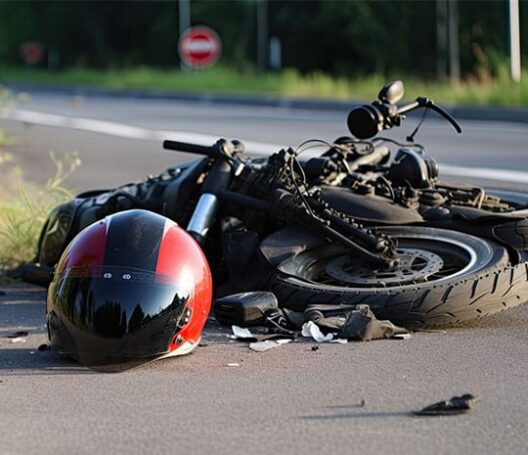 What are the typical causes of motorcycle wrecks?