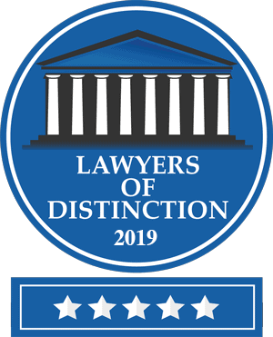 2019 Lawyer of Distinction Award