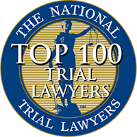 Logo de National Trial Lawyers Top 100.